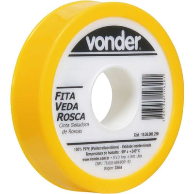 Fita veda-rosca 18 mm x 10 m