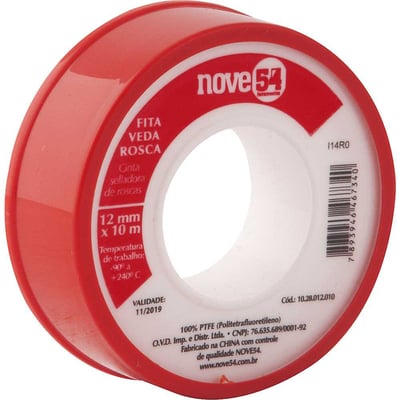 Fita veda-rosca 12 mm x 10 m