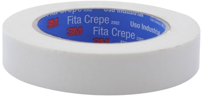Fita crepe 38 mm x 50 m, uso industrial