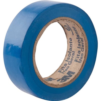 Fita isolante azul, 18 mm x 10 m, Imperial Cores, HB004297980