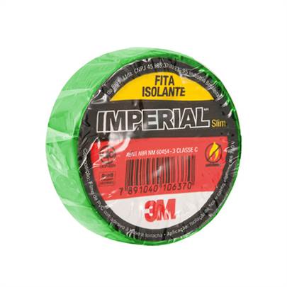 Fita isolante verde, 18 mm x 20 m, Imperial, HB004298079