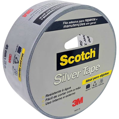 Fita silver tape, 45 mm x 25 m, Scotch?, HB004557920