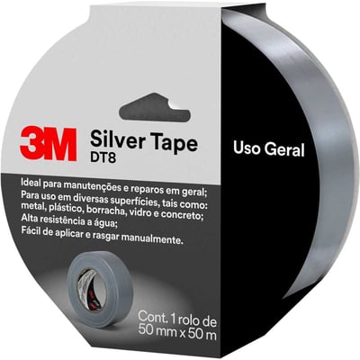 Fita silver tape, 50 mm x 50 m DT8 HB004635460