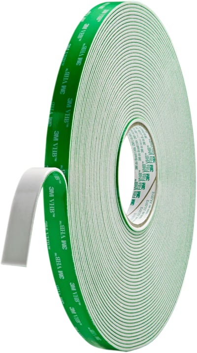 Fita dupla face 19 mm x 5 m, IG-110WF VHB branca, HB004543391