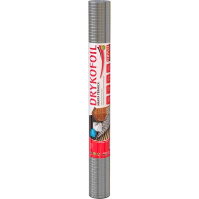 Manta térmica aluminizada, 1 face, com 25 m², DRYKOFOIL