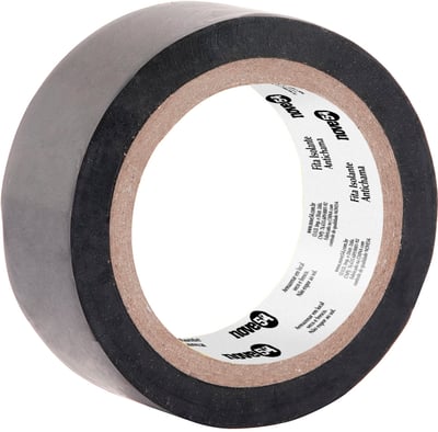 Fita isolante, 19,0 mm x 5 m, preta