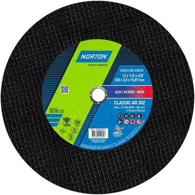 Disco de corte, 300 mm x 3,2 mm x 15,87 mm, Classic
