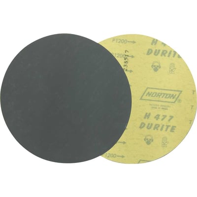 Disco de lixa 180 mm, grão 1200, costado em pluma sem furo, para mármore e granito, Speed-Grip