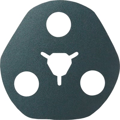 Disco de lixa avos, 4.1/2", grão 120, F-828