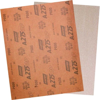 Lixa folha NOFIL, A-275 champagne, grão 600