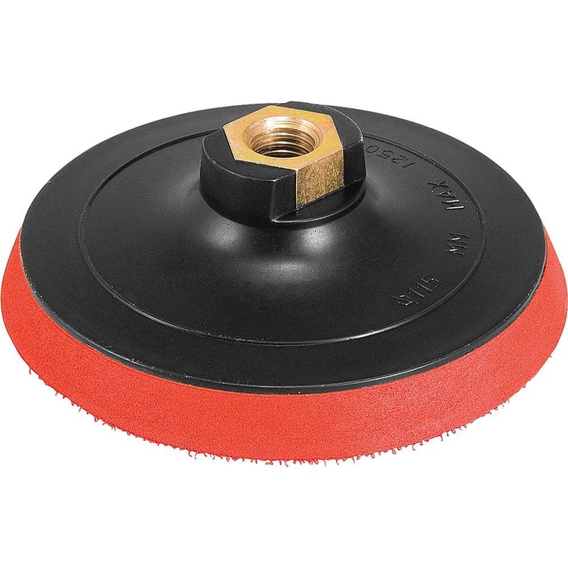 Disco de PVC para lixadeira 4.1/2", com sistema fixa fácil
