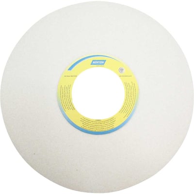 Rebolo reto 12" x 1" 38A, grão 46, branco