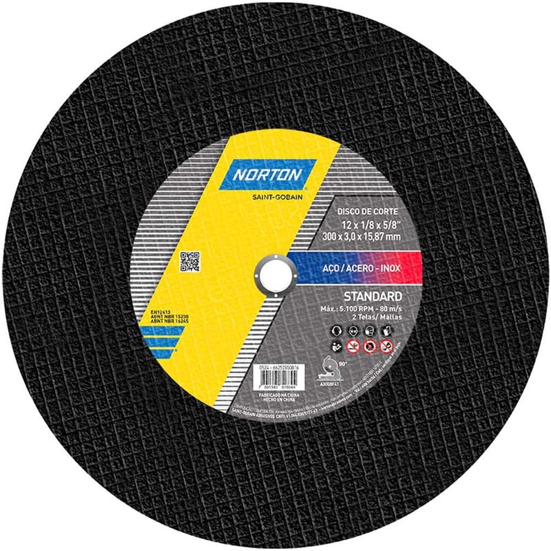 Disco de corte STANDARD, 300 mm x 3,2 mm x 15,87 mm, 66252850816