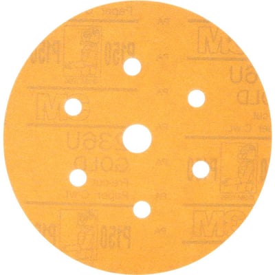 Disco de lixa, 152 mm, grão 220, 7 furos, 216U, HC000619607