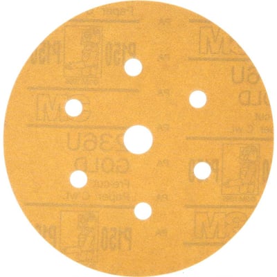 Disco de lixa, 152 mm, grão 320, 7 furos, 236U, HC000619631