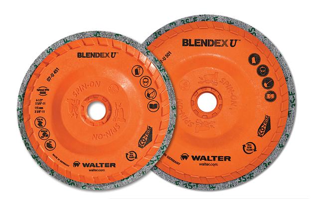 Disco blendex U cup, 4c1/2" x M14, para limpeza e acabamento, 07U421