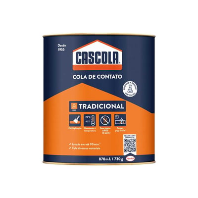 Adesivo de contato sem toluol, 730 g