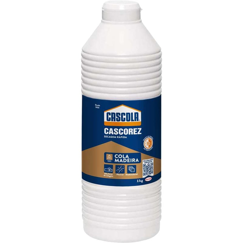 Cola branca Cascorez Secagem Rápida 1 kg