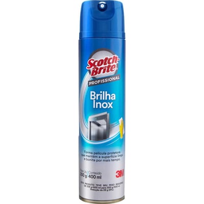 Brilha inox spray 400 g/500 ml, HB004511075