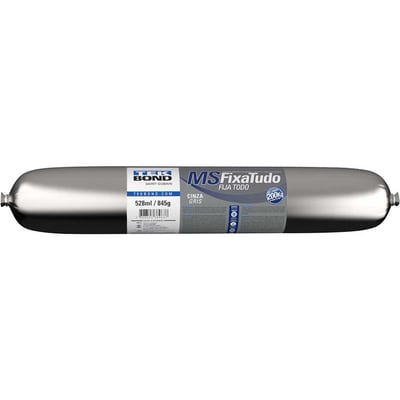 Selante MS híbrido fixa tudo, cinza, 845 gramas