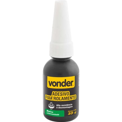 Adesivo anaeróbico fixa rolamento, AFRV 011, 10 g, verde