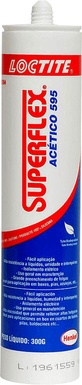 Borracha de silicone Superflex, 300 g, 595