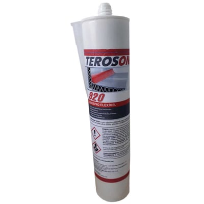 Adesivo de poliuretano monocomponente, 400 g, branco, MS-920 TEROSON, 2396114