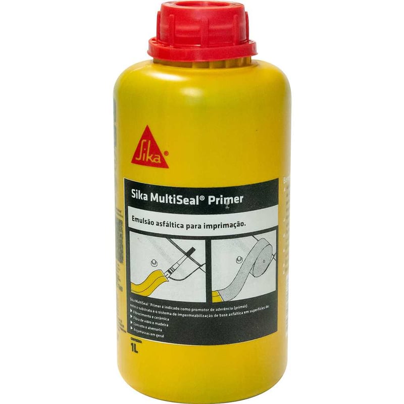 Primer para impermeabilização, 1 litro, Multiseal