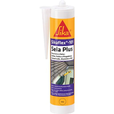 Sikaflex 101 Sela Plus, 250 ml, cinza