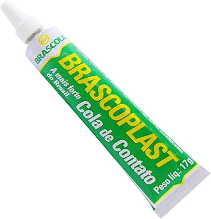 Adesivo de contato Brascoplast, bisnaga com 17 g