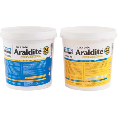 Adesivo Araldite profissional, adesivo e endurecedor, 1,8 kg, 10808501400