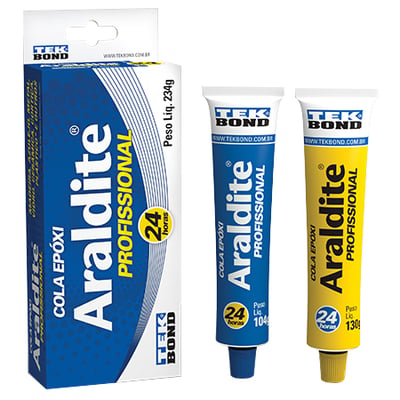 Adesivo Araldite profissional 234 g 24 horas
