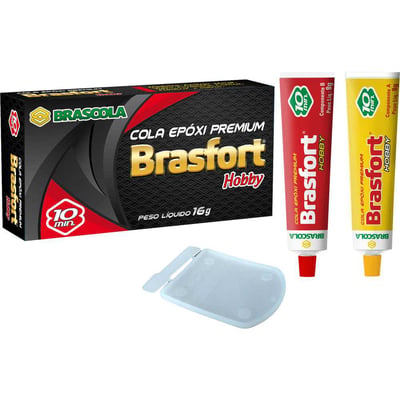 Adesivo Brasfort hobby bisnaga com 16 g