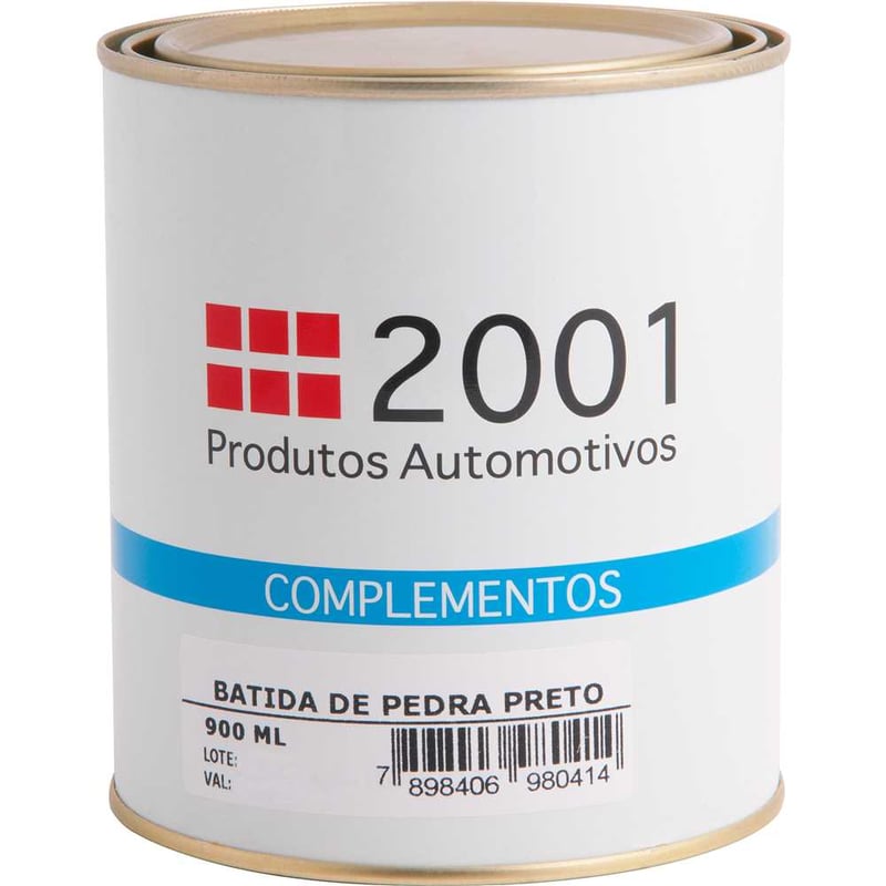 Revestimento batida de pedra 900 ml, preta