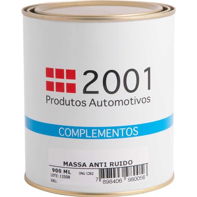 Massa antirruído 900 ml, preta