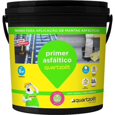 Primer impermeabilizante para manta asfáltica, 3,6 L, 0607.00042.0036GL