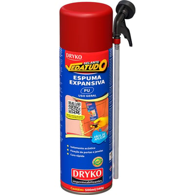 Espuma Expansiva de poliuretano, 500 ml/340 g
