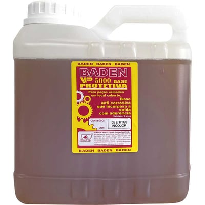 Verniz protetivo antioxidante, 5 litros, incolor