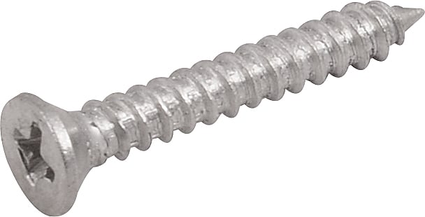 Parafuso autoatarraxante inox, 2,9 mm x 19,0 mm, cabeça chata, phillips