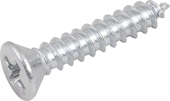 Parafuso autoatarraxante, 3,5 mm x 19,0 mm, cabeça chata, phillips