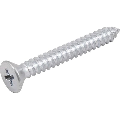 Parafuso autoatarraxante, 4,8 mm x 38,0 mm, cabeça chata, phillips