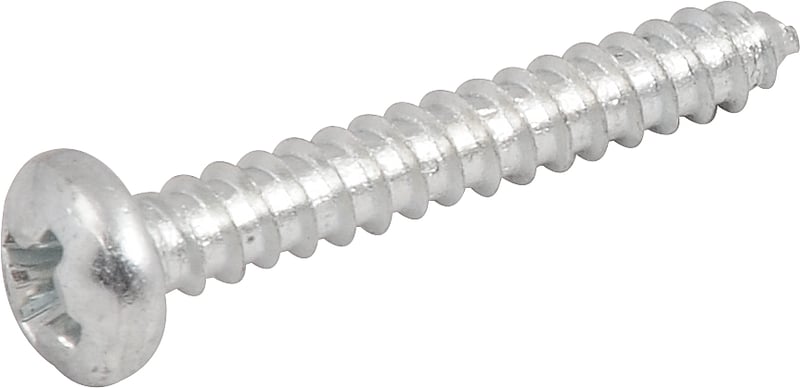 Parafuso autoatarraxante, 3,5 mm x 25,0 mm, cabeça panela, phillips