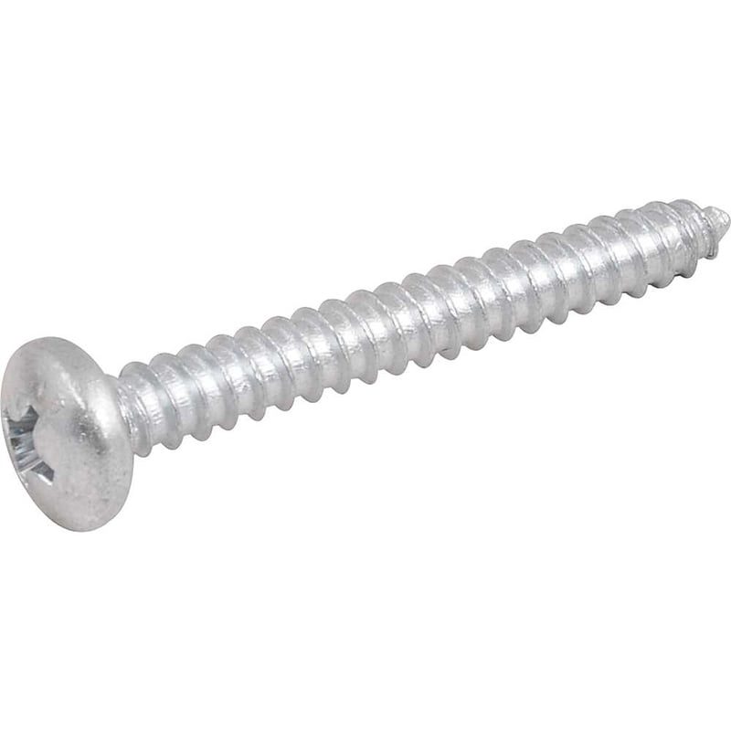 Parafuso autoatarraxante, 4,8 mm x 38,0 mm, cabeça panela, phillips