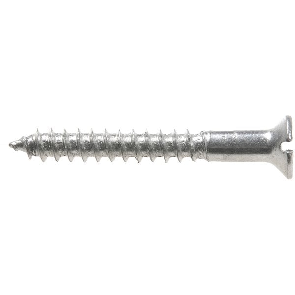 Parafuso madeira 3,5 mm x 30 mm, cabeça chata, zincado, com bucha plástica
