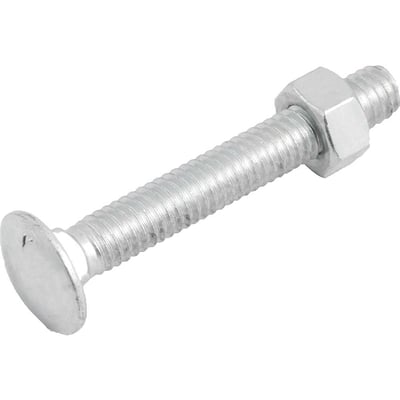 Parafuso francês zincado, 5/16" x 2.1/4", com porca