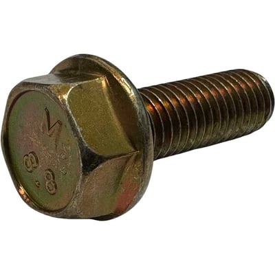 Parafuso 8.8 sextavado com cabeça flangeada, M8 x 25 mm, com anel, 60635607