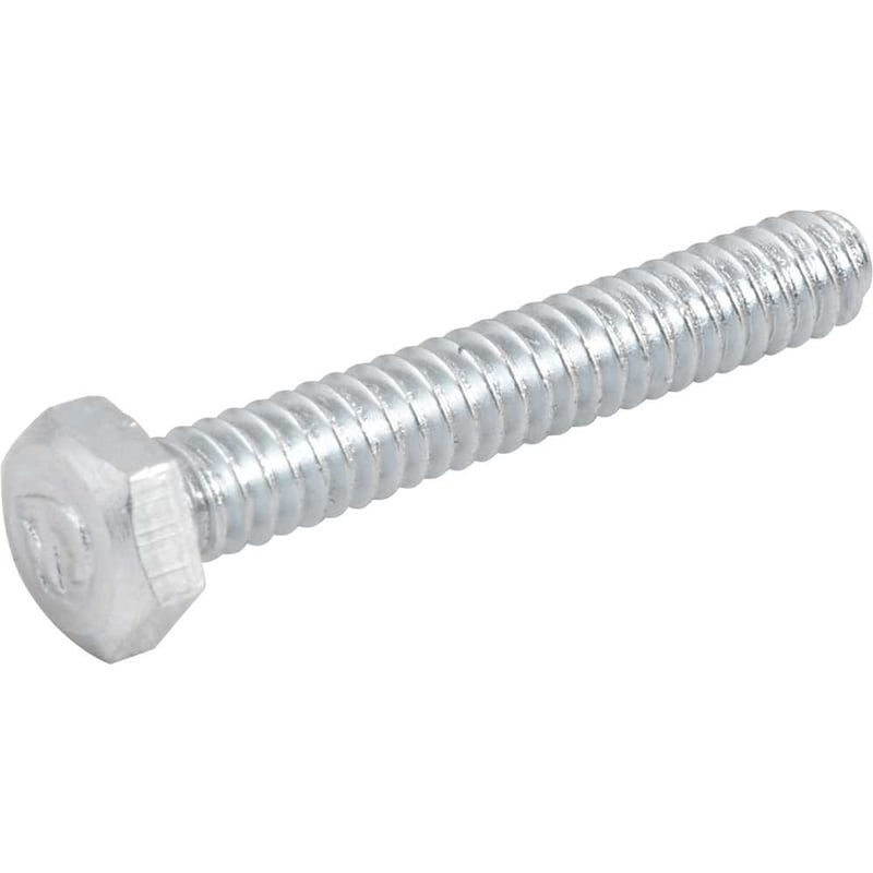 Parafuso sextavado zincado, 3/16" x 1.1/4", UNC, rosca total