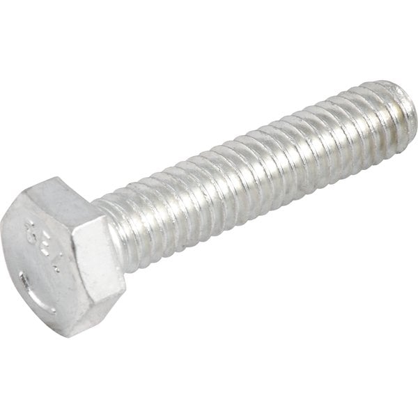 Parafuso sextavado zincado 5/16" x 1.1/2", UNC, rosca total