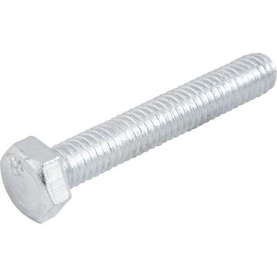 Parafuso sextavado zincado 5/16" x 2", UNC, rosca total