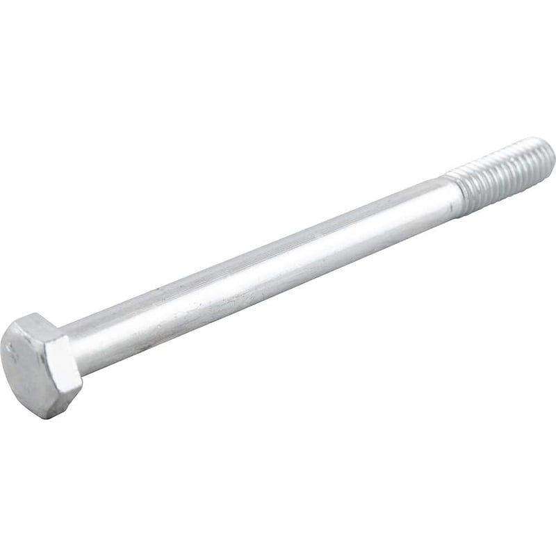 Parafuso sextavado zincado 5/16" x 4", UNC, rosca parcial